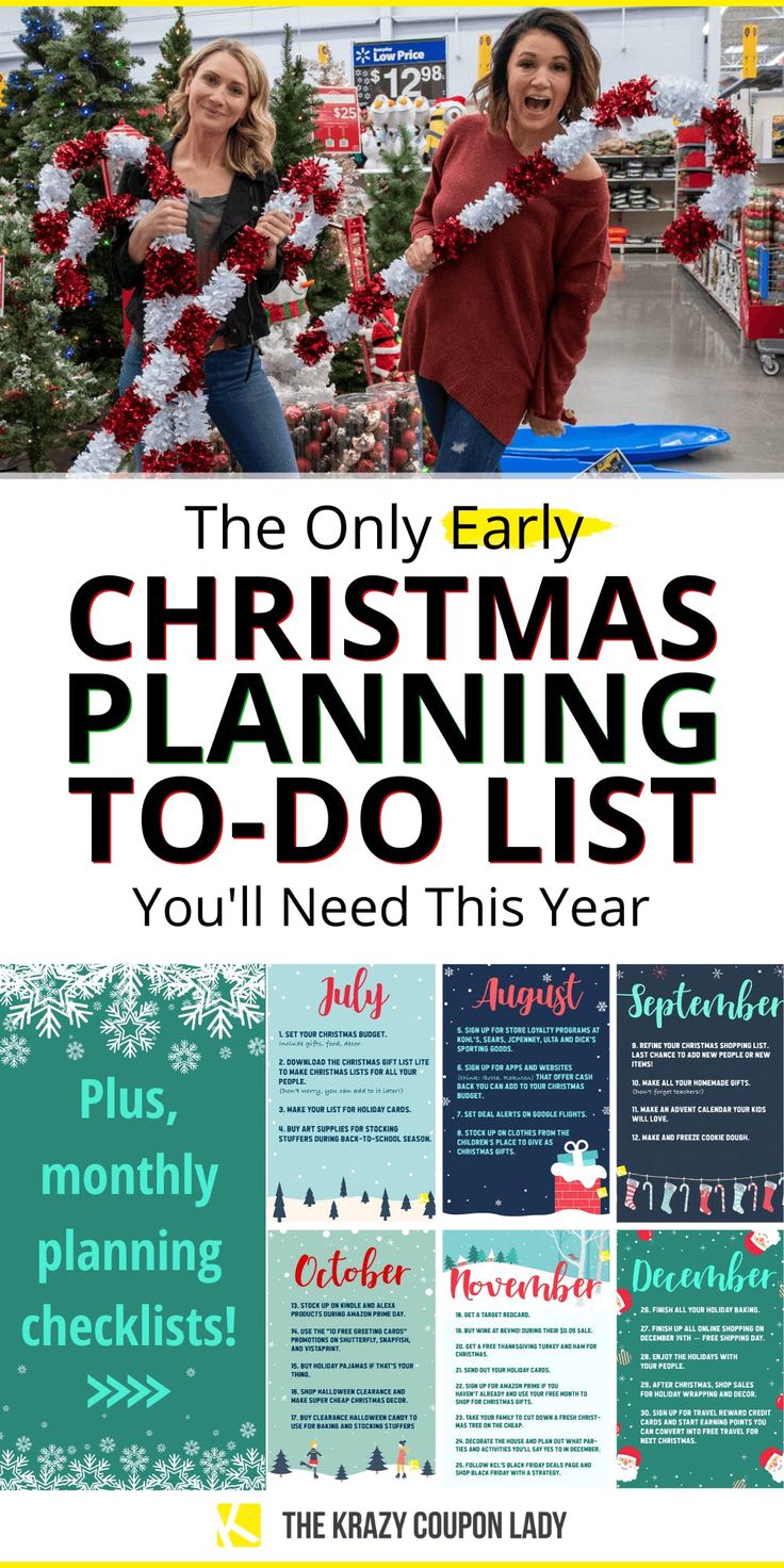 the only christmas planning to do list you'll need this year