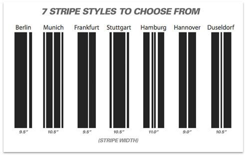 the bar code for 7 styles to choose from