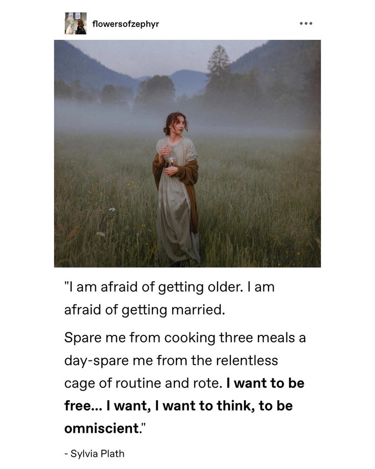 an image of a woman standing in the middle of a field with fog on her face