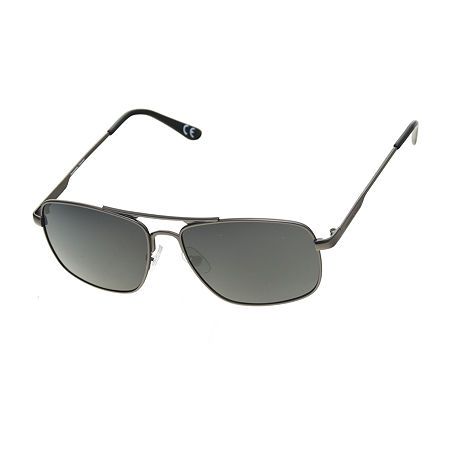 Features: Uv Protection, Adjustable StrapsShape: NavigatorBase Material: 90% Metal, 10% PlasticCare: Wipe CleanCountry of Origin: Imported Trendy Adjustable Aviator Sunglasses For Outdoor, Modern Adjustable Aviator Sunglasses For Beach, Summer Outdoor Aviator Sunglasses With Adjustable Fit, Modern Adjustable Aviator Sunglasses For The Beach, Casual Rimless Sunglasses With Metal Frame, Casual Gray Sunglasses For Beach, Classic Adjustable Aviator Sunglasses With Uv Protection, Adjustable Aviator Sunglasses For Summer, Summer Aviator Sunglasses With Adjustable Fit