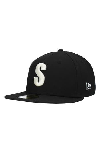 Celebrate Seattle Mariners history with this eye-catching Cooperstown Collection Turn Back The Clock Steelheads 59FIFTY hat. This New Era hat features embroidered graphics and a fitted design. Add a throwback finish to any look with this Seattle Mariners cap. Material:  100% Polyester High Crown Structured fit Flat bill Fitted Embroidered graphics with raised details Six panels with eyelets Surface washable Officially licensed Imported Brand: New Era Black Retro Sports Baseball Cap, Vintage Brimmed Hats For Streetwear, Vintage Brimmed Streetwear Hats, Vintage Black Baseball Cap With Letter Print, Vintage Black Baseball Cap, Black Vintage Style Baseball Cap, Vintage Black Fitted Baseball Cap, Vintage Black Snapback Hat For Sports, Vintage Black Fitted Hat For Sports