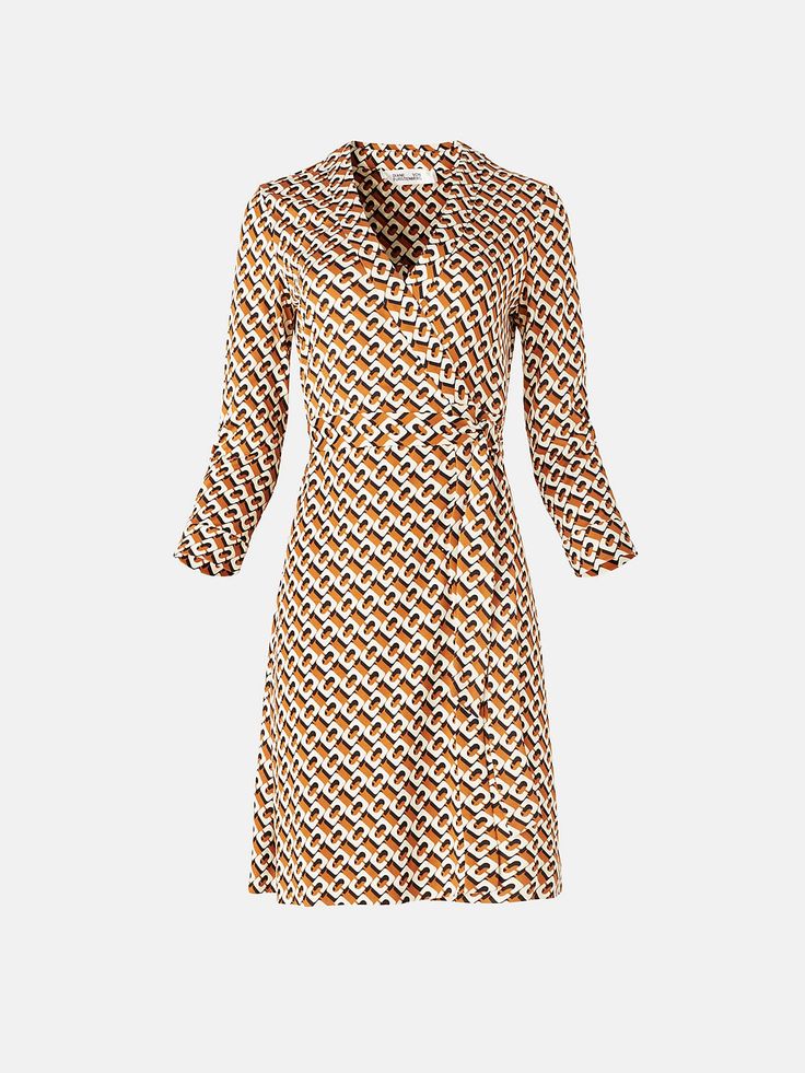 Diane Von Furstenberg Wrap Dress, Dvf Wrap Dress, Fall Fashion Dresses, Mini Wrap, Mini Wrap Dress, Little Dresses, Travel Companion, Jersey Dress, Von Furstenberg