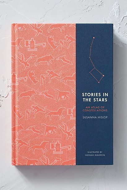 an orange and blue book with the title stories in the stars written on it's cover