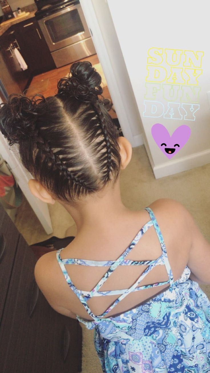 Mixed Girl Braids Hairstyles, Little Mixed Girl Hairstyles Easy Braids, Easy Mixed Hairstyles Kids, Hairstyles For Mixed Curly Hair Kids, Little Mixed Girl Hairstyles Easy Simple, Little Mixed Girl Hairstyles Easy Simple Curly, Biracial Hair, Kids Curly Hairstyles, Easter Hair