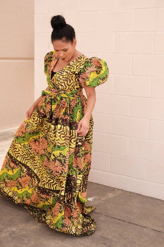 Ankara dress women dress African dress maxi Dress Ankara print African wear African fashion African Maxi Dress Ankara, Latest Ankara Dresses, African Party Dresses, Long African Dresses, Dress Ankara, Ankara Dress Styles, Simply Dresses, Ankara Dresses, African Lace Dresses