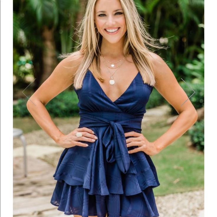 Delightfully In Love Navy Romper. Brand New. Just Arrived In The Mail Today 9/11 And Sadly Does Not Fit. Blue Summer Party Jumpsuits And Rompers, Blue Party Jumpsuits And Rompers, Blue Jumpsuit For Date Night In Summer, Blue Jumpsuits And Rompers For Summer Date Night, Lily Blue, Navy Romper, Trendy Clothing, Pink Lily, Online Boutiques