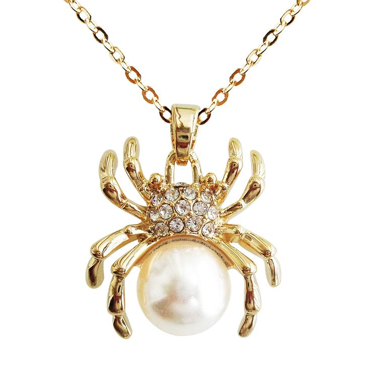 PRICES MAY VARY. This is a lovely pendant and necklace,Clam spider, take you into the natural world, noble.Exquisite technology, perfect plating,We are committed to provide the best quality products.The best gift for yourself or relatives and friends. Chain Length:40cm(16")-45cm(18"), Pendant Size: 2.0cm X 2.1cm(1.0inch=2.54cm),1 PCS 8 grams High quality products,Can keep for a long time Wrapping: Gift Box,Wipe Cloth,Yarm Bag This is a Cute Pendant and Necklace,Spider crawling,Full of the flavor Spider Crawling, Crystal Spider, Spider Pendant, Opal Crystal, Crystal Gems, Blue Opal, Natural World, Chain Lengths, Chain Length