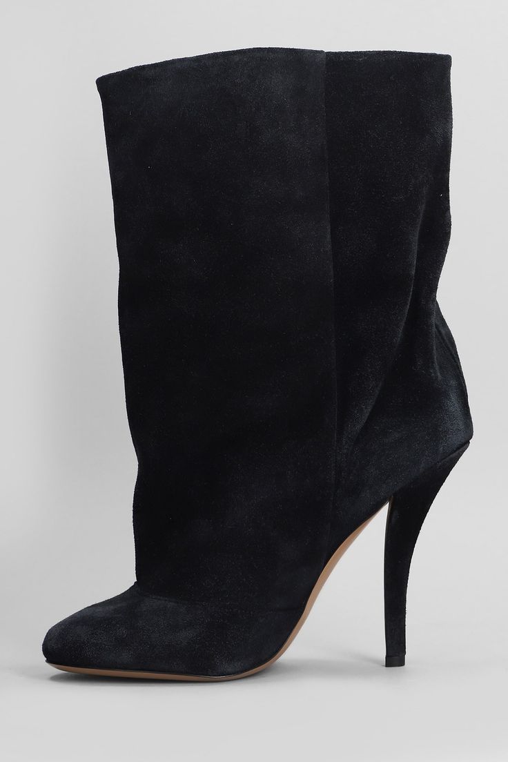 Esther Ankl Boot 105 High heels Ankle boots in black suede, almond toe, 110 mm heel, leather sole, 100% suede, Made in Italy Evening Suede Boots With Wrapped Heel, Elegant Suede Heeled Boots With 4-inch Heel, Suede High Ankle Evening Boots, Chic Suede Heeled Boots With 4-inch Heel, Suede High Ankle Heeled Boots For Evening, High Ankle Suede Heeled Boots For Evening, Evening High Ankle Suede Heeled Boots, Evening High Ankle Suede Boots, Chic 4-inch Heel Suede Boots