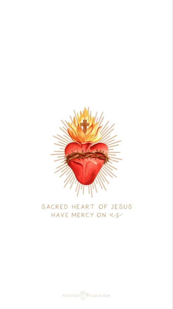 the sacred heart of jesus has mercy on it