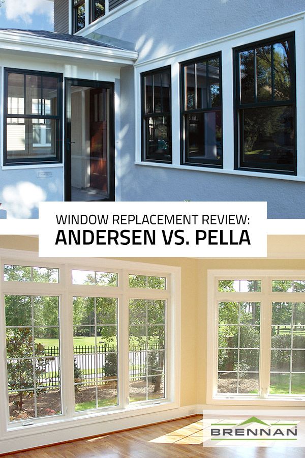 two windows with the words window placement review and an image of a house in front of them