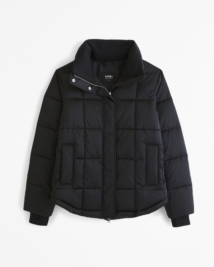 Women's YPB On the Go Puffer | Women's Coats & Jackets | Abercrombie.com Women Puffer Jacket, Puffer Jacket Women, Water Resistant Fabric, Nylon Fabric, Suits Coats, Women's Coats & Jackets, Women's Coats, Athletic Fits, New Arrival Dress