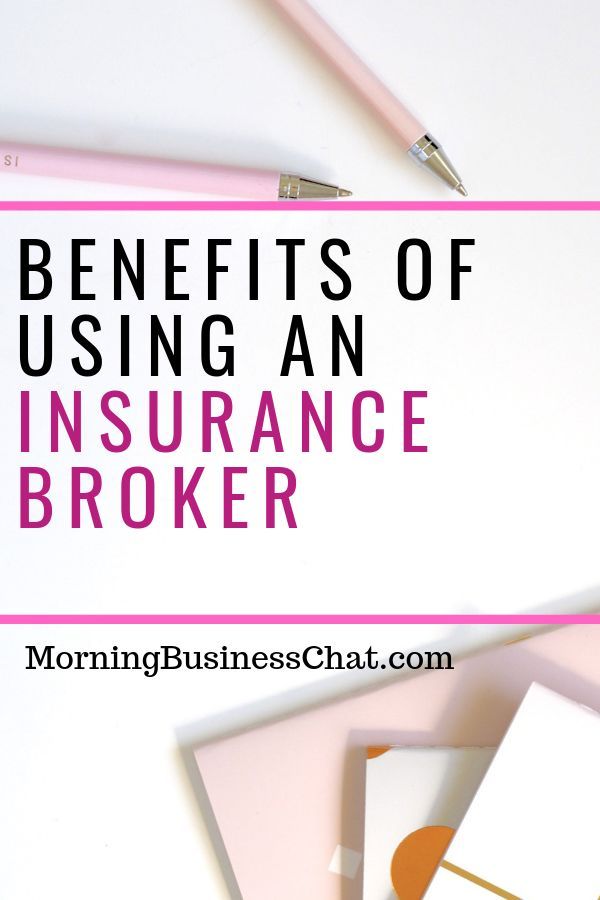 the benefits of using an insurance broker