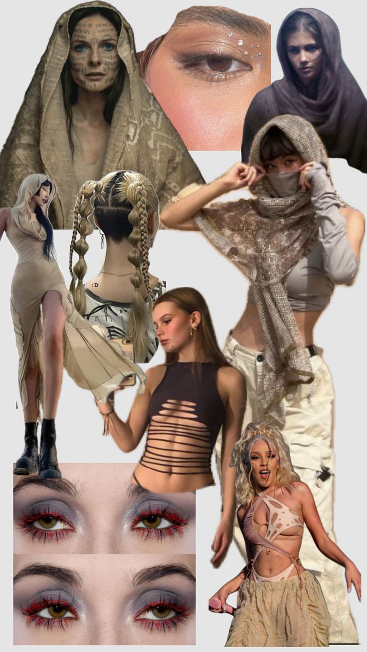 Apocalyptic Rave Outfit, Outside Rave Outfit, Apocalypse Rave Outfit, Burn Outfits, Steampunk Festival Outfit, Dune Outfits Women, Mad Max Inspired Outfits, Futuristic Festival Outfit, Raves Outfit