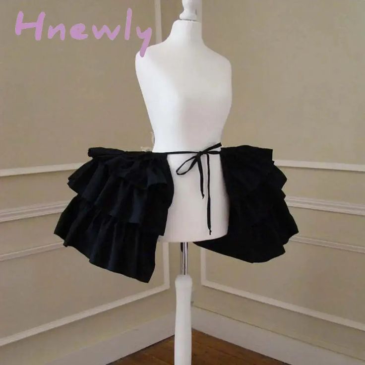 45199974039720 Ruffled Tiered Skirt Petticoat For Costume Party, Ruffled Tiered Petticoat For Costume Party, Tiered Ruffle Petticoat For Costume Party, Halloween Party Skirt With Ruffles, Halloween Party Ruffled Skirt, Black Tiered Skirt For Cosplay, Fitted Ruffled Mini Skirt For Cosplay, Costume Black Ruffled Skirt, Costume Black Ruffle Skirt