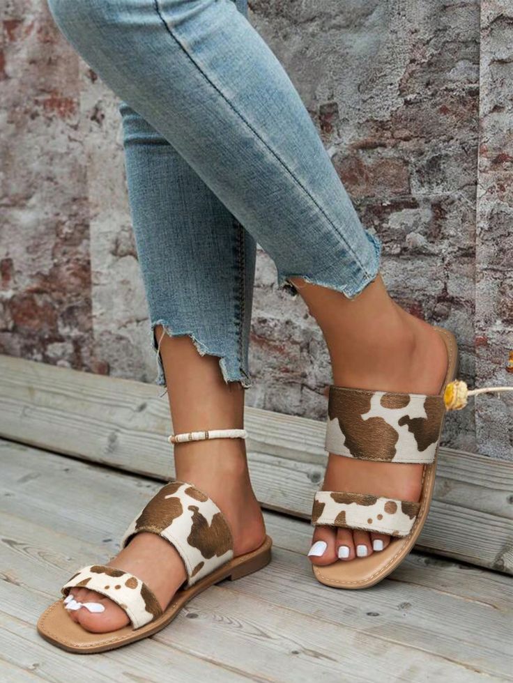 Women's  SandalsFlat Sandals Two Strap Slide Sandals Open Toe Multicolor Fashionable        Women Shoes, size features are:Bust: ,Length: ,Sleeve Length: Women Flat Sandals, Womens Sandals Flat, Flat Sandals, Slide Sandals, Open Toe, Womens Sandals, Length Sleeve, Sleeve Length, Women Shoes