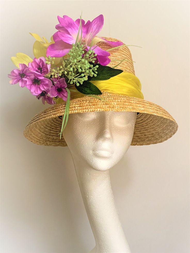 Straw Hat Flower Straw Hat Kentucky Derby Straw Hat Ascot - Etsy Navy Blue Fascinator, Navy Fascinator, White Fascinator, Womens Straw Hats, Blue Fascinator, Kentucky Derby Fascinator, Hat Flower, Derby Hats Fascinators, Derby Fascinator