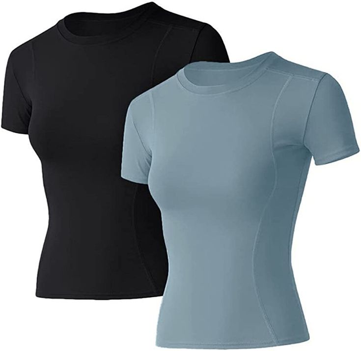 Short Sleeve Fitted Shirt, Dry Fit Shirts Woman, Women’s Compression Shirt, Compress Shirt Women, Long Sleeve Compression Shirt Women, Sport Shirt Women, Athletic Shirts Women, Sports Tops Women, Workout T Shirts For Women