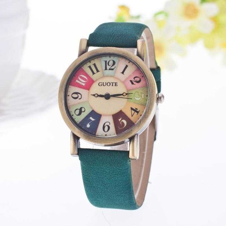 Love rainbows? Get this Premium Elegant Leather Strap Rainbow Watch and always live the rainbow moments. Feature: Water Resistant,Shock Resistant Get this fashionable Elegant Leather Strap Rainbow Watch for FREE Today! Just pay a small shipping and handling fee! Just click the “Add to Cart” button above! We have very limited stock; they will go soon! Note: Please allow 2-4 weeks for delivery. Trendy Multicolor Watches As Gifts, Trendy Multicolor Quartz Watches, Trendy Green Watches As Gift, Student Cartoon, Watch Women, Fashion Watch, Color Number, Women's Watches, Watches Women Fashion