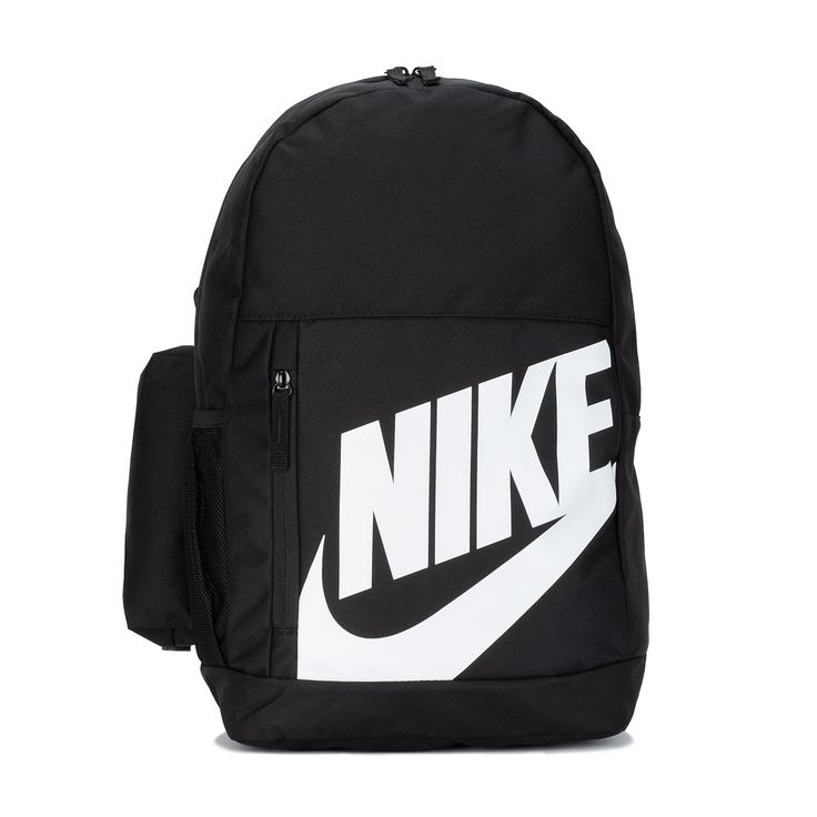 Any athlete or even non-athlete needs a reliable bag for their school, workout gear, or other items. And the Nike 2PC Elemental HBR W/ Pencil Case 20L Backpack has everything you need in a bag, complete with storage pouches for organization and a pencil holder. Features: Adjustable, padded straps. Comes with pencil case with clip for easy attachment. Double-zippered main compartment, smaller storage compartments, and side pocket for water bottle. Haul loop for hanging and carrying. Details: Dime Nike Pencil Case, Nike Black Backpack For Gym, Nike Black Gym Backpack, Casual Black Gym Bag For Sports Events, Nike Rectangular Backpack For Sports, Nike Sports Backpack Rectangular, Nike Rectangular Sports Backpack, Sporty Backpack For Back To School And Sports Events, Sporty Gym Bag Backpack For Sports