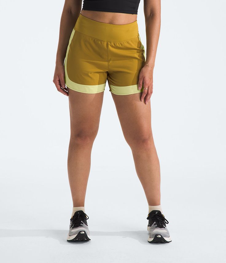 The Women’s Sunriser 4'' Shorts are designed to give you a head start on a great run, any time of day. Thoughtfully engineered for comfort and functionality, these shorts feature a soft, moisture-wicking waistband, an integrated liner and a secure-zip pocket for your essentials. Women's Women's Shorts [North Face, Northface, thenorthface, the northface, TNF, tnf] Head Start, Kid Shoes, Women's Shorts, Moisture Wicking, North Face, Womens Bottoms, Fitness Models, The North Face, Zip Pockets