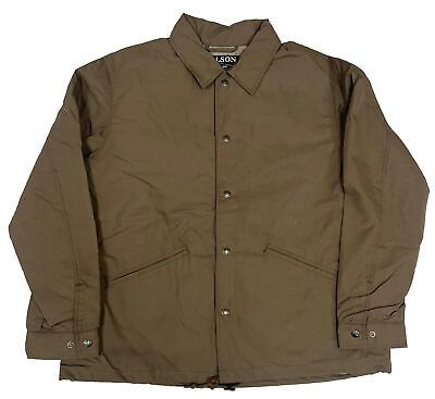 Top Seller for Filson Lightweight Supply Jacket 20092378 Canteen Brown USA Chore LOKI Olive, Mens Coats Jackets Cotton Outerwear With Padded Collar For Streetwear, Brown Cotton Outerwear With Padded Collar, Classic Cotton Windbreaker For Work, Cotton Utility Outerwear For Cold Weather, Utility Cotton Outerwear In Solid Color, Utility Cotton Outerwear, Outdoor Cotton Utility Jacket With Padded Collar, Cotton Utility Outerwear, Cotton Windbreaker For Workwear In Fall