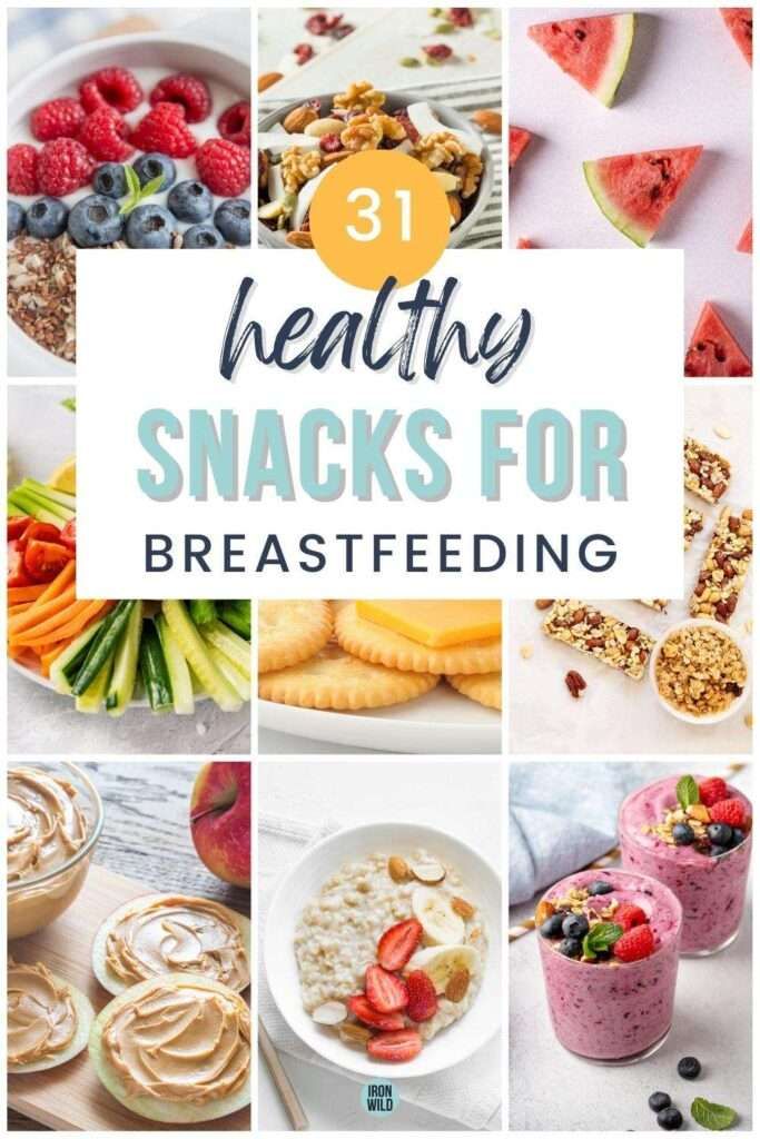 healthy snacks for breastfeeding