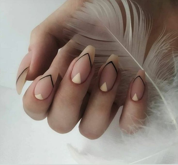 Nails Acrylic Boho, Boho Nail Ideas Simple, Boho Nail Ideas, Boho Nails, Long Square Nails, Modern Nails, Geometric Nail, Classy Nails, Chic Nails