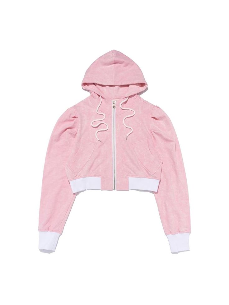 Composition : COTTON 100%Country of Origin : Republic of Korea Pink Hooded Jacket With Ribbed Cuffs For Winter, Casual Pink Hooded Jacket With Ribbed Cuffs, Pink Winter Hooded Jacket With Ribbed Cuffs, Trendy Pink Hoodie With Adjustable Hood, Fitted Pink Hoodie For Fall, Casual Pink Hooded Jacket With Double-lined Hood, Casual Pink Double-lined Hooded Jacket, Pink Cotton Hoodie With Adjustable Hood, Pink Cotton Casual Hooded Jacket