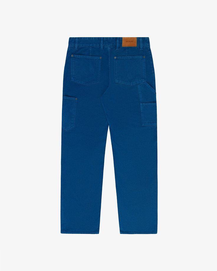 Garment Dyed Double Knee Carpenter Pant – Aimé Leon Dore Urban Dark Wash Cargo Pants With Patch Pockets, Urban Cargo Pants With Patch Pockets, Urban Washed Blue Cargo Pants, Straight Leg Washed Blue Cargo Pants With Pockets, Straight Cotton Cargo Jeans With Hip Pockets, Blue Straight-leg Cargo Pants With Patch Pockets, Blue Utility Jeans With Patch Pockets, Blue Straight Leg Cargo Pants With Patch Pockets, Cotton Straight Cargo Jeans With Hip Pockets