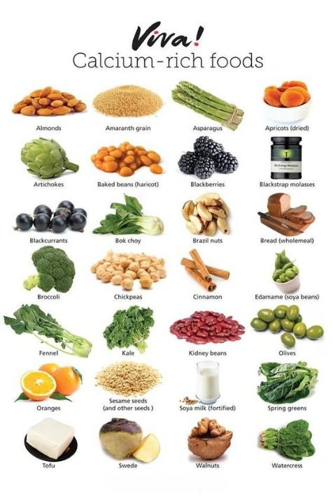 Different Foods, Calcium Rich Foods, Foods With Calcium, Resep Diet, Idee Pasto, Vegan Nutrition, Milk Alternatives, God Mat, Diet Vegetarian