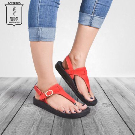 We include arch support in our casual sandals to let you enjoy the walk with your partner. Ridge ankle strap sandal finalizes a perfect look for outing and excursion. The women summer sandal by Aerothotic has biomechanical support to treat traumatic heel pain and plantar fasciitis. The orthotic shape of footbed sandals is becoming the female's favorite feel. It acts as a savior to feet and encourages adult till aged women to explore places with an effortless feel. These women sandals with ankle Summer Sport Sandals With Arch Support And Ankle Strap, Adjustable Summer Footbed Sandals With Arch Support, Adjustable Footbed Sandals With Arch Support For Summer, Summer Footbed Sandals With Arch Support And Ankle Strap, Summer Sport Sandals With Arch Support And Toe Post, Beach Slingback Sandals With Arch Support And Round Toe, Comfortable Sport Sandals For Walking, Summer Toe Post Sport Sandals With Arch Support, Summer Slingback Sandals With Arch Support And Ankle Strap