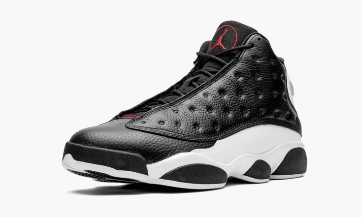 The Air Jordan 13 “Reverse He Got Game” is one Jordan Brand's first releases of 2020 and features an inverted take on a classic performance basketball design.  Inspired by the late-90s hoops film starring Denzel Washington as “Jake Shuttlesworth” and Ray Allen as “Jesus Shuttlesworth,” the latter of which wore the original white and black Air Jordan 13 colorway in the movie, the newly-minted “Reverse He Got Game” flips the color scheme for a fresh look.  Plush textured and dotted leather adorns He Got Game, Raiders Girl, Ray Allen, Retro 7, Red Jordans, Retro 13, Air Jordan 13 Retro, Retro 11, Limited Edition Shoes