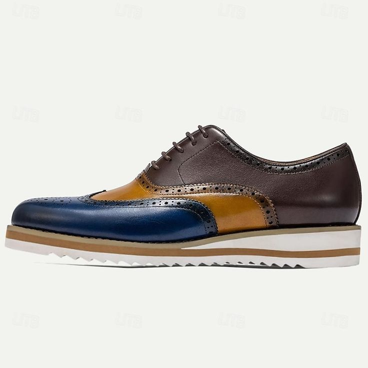 Category:Oxfords; Upper Materials:Leather,Italian Full-Grain Cowhide; Lining Materials:Cowhide; Gender:Men's; Toe Shape:Round Toe; Style:British Gentleman; Outsole Materials:EVA (Ethylene Vinyl Acetate); Occasion:Office  Career,Party  Evening; Closure Type:Lace-up; Function:Slip Resistant,Comfortable; Listing Date:01/04/2024; 2024 Trends:Dress Shoes,Formal Shoes; Foot Length:null; Foot Width:null; Size chart date source:Provided by Supplier.; US Size:null; UK Size:14.5; EU Size:50 Gentleman Office, Dress Sneakers, British Gentleman, Shoes Formal, 2024 Trends, Mens Oxfords, Formal Shoes, Trending Dresses, Gentleman