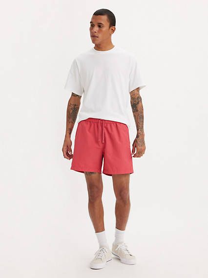 We took our XX Chinos and reinvented them as a pair of modern, roomy shorts. These XX Chino Easy Shorts feature an elasticized waist and keep you casually put together without looking like you tried too hard. A pair of modern, relaxed shorts Cut with extra room in the seat and thigh With an elasticized waistband and external drawstring Crafted with a blend of cotton and nylon Features a 6-inch inseam Extra Room, Try Harder, Short Cuts, You Tried, Men's Shorts, Mens Shorts, Levi's, Like You, Red