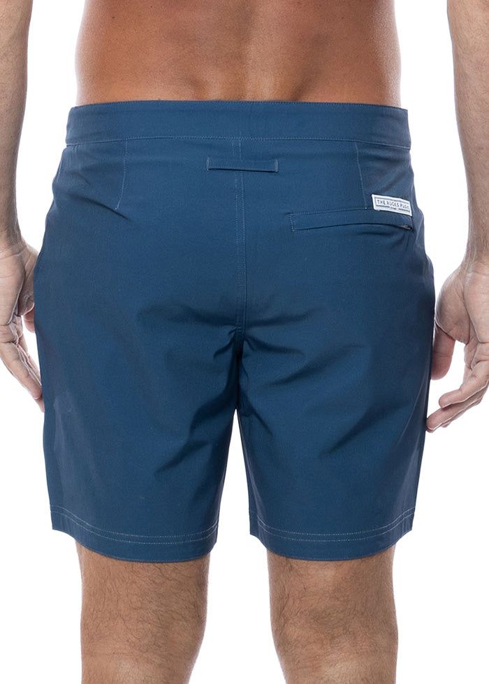 The Tama Swim Shorts in Navy may be the best swim shorts you have ever had. Stylish, comfortable, durable, easy to care for. Made from quick-drying, UPF50% recycled polyester with adjustable waistband buttons, four way stretch fabric and three pockets - you choose the adventure, these shorts will follow. Length 40cm (size 32) Quick-drying, four-way stretch fabric No mesh brief Saltwater and chlorine resistant UPF50+ Made from post-consumer plastic bottles Adjustable double buttons on the waistba Boys Linen Shirt, Waterproof Pouch, Easy Packing, Swim Short, Linen Shirt Men, The Best Summer, Mens Linen, Vests Mens, Adjustable Waistband