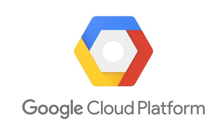 the logo for google cloud platform, with an image of a hexagonal object