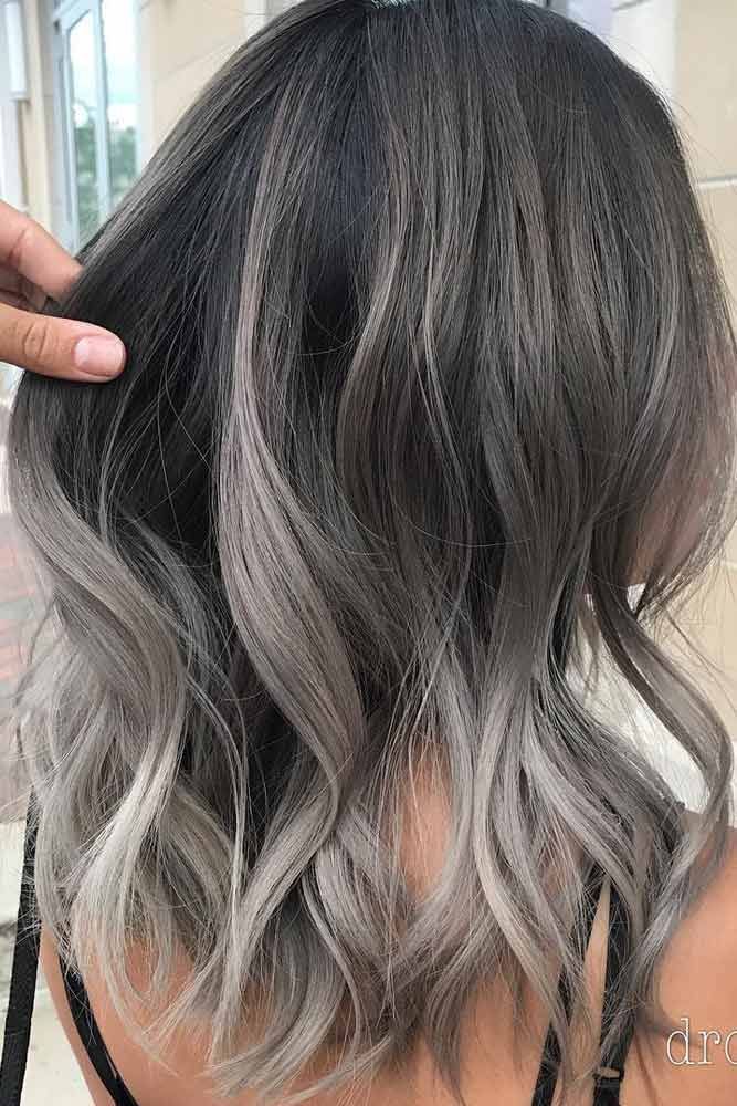 Ash Grey Hair, Grey Ombre Hair, Gray Balayage, Grey Blonde Hair, Kadeřnické Trendy, Ash Hair, Grey Hair Inspiration, Ash Hair Color, Silver Hair Color