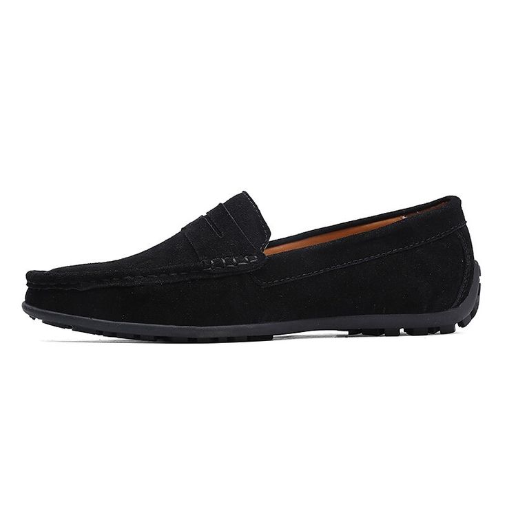 Category:Loafers  Slip-Ons; Upper Materials:PU Leather; Lining Materials:PU; Gender:Men's; Toe Shape:Round Toe; Outsole Materials:Rubber; Closure Type:Loafer; Function:Comfortable,Slip Resistant; Listing Date:07/02/2024; 2024 Trends:Comfort Loafers,Penny Loafers Spring Suede Slip-on Boat Shoes, Business Moccasins With Round Toe For Spring, Spring Suede Boat Shoes With Round Toe, Round Toe Moccasins For Business In Spring, Spring Business Boat Shoes With Round Toe, Spring Business Moccasins With Round Toe, Suede Round Toe Loafers For Spring, Fall Boat Shoes With Rubber Sole And Round Toe, Casual Suede Dress Shoes With Flat Heel