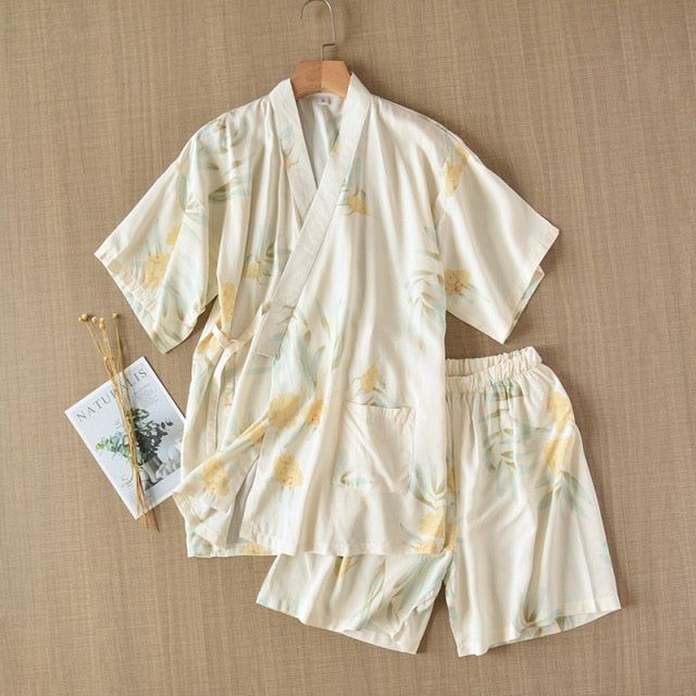 The Printed Kimono Shorts Set Best Affordable Pajamas set features short sleeve kimono top with classic printed kimono shirt, which is a cotton shirt with floral print and laces and a shorts!! We are passionate about fabric and textile materials and have thus created the best, most comfortable yet practical line of pajamas. This loungewear is all you need to help relax at home. They are soft and easy to touch which projects versatility and effortless grace in every step you take. Made to make yo Pajamas Shorts Set, Ladies Pajamas, Lace Pajamas, Pajamas Shorts, Kimono Pajamas, Kimono Dressing Gown, Short Sleeve Kimono, Kimono Shirt, Printed Kimono