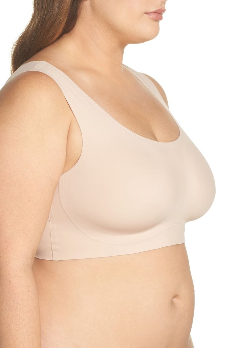 True & Co. True Body Lift Scoop Neck Bra (Full Cup) | Nordstrom Most Comfortable Bra, Comfortable Bra, Dd Cup, Comfortable Bras, Bra Style, Cup Sizes, Racerback Bra, Wireless Bra, Support Bras