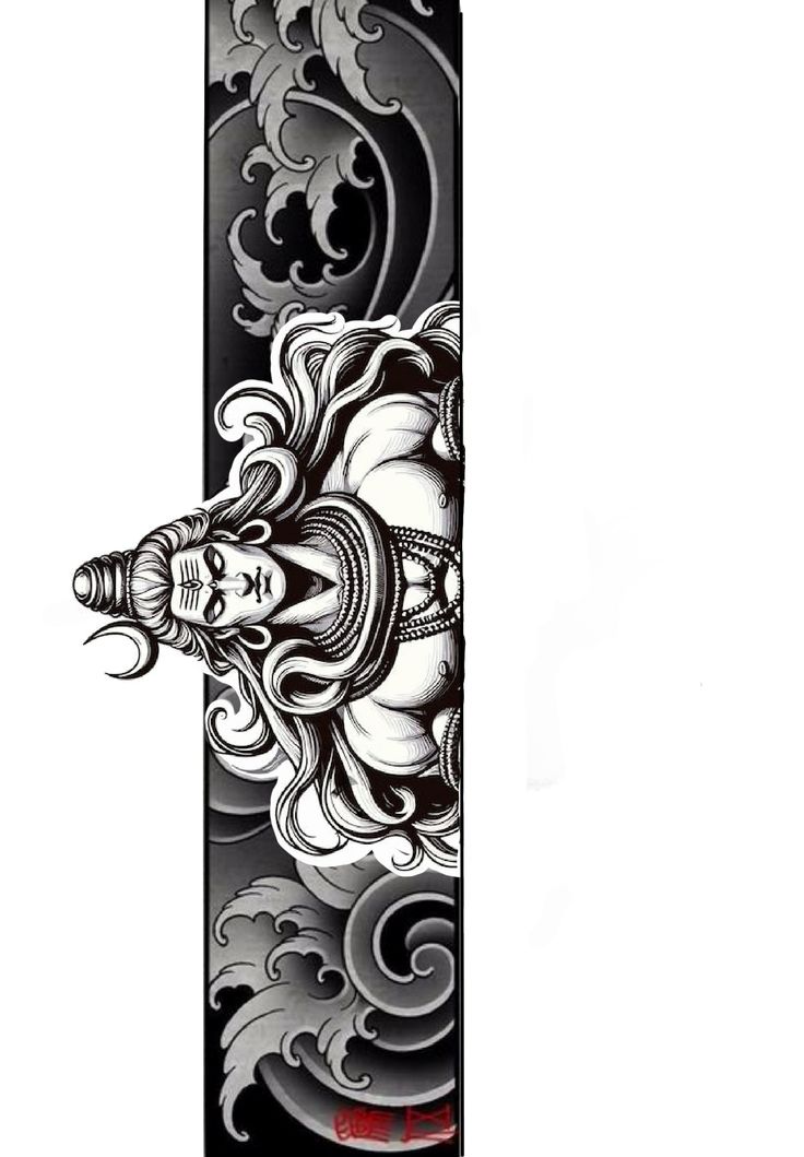 the back side of a skateboard with an intricate design on it