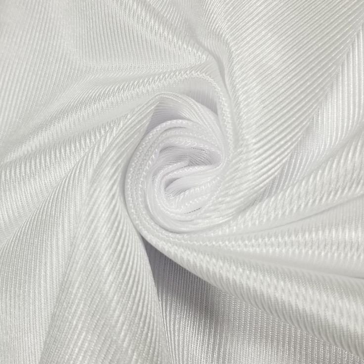 the white fabric is very soft and has some thin lines on it's surface