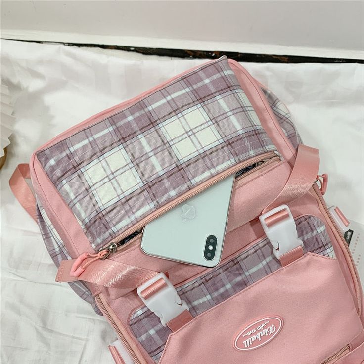 Kylethomasw Lattice College Kawaii Backpack Girl Cute Travel Backpack Trendy Cool Women School Bag Fashion Female Laptop Student Kids BagsDetails ShowAngle Show Trendy Rectangular Backpack For Students, Trendy Rectangular Student Backpack, Trendy Rectangular Backpack For Study, Trendy Square Backpack For Students, Trendy Rectangular Study Backpack, Kawaii School Bag With Zipper Closure, Kawaii School Bags With Zipper Closure, Cute School Bags With Zipper Closure, Harajuku Style Rectangular Backpack With Large Capacity