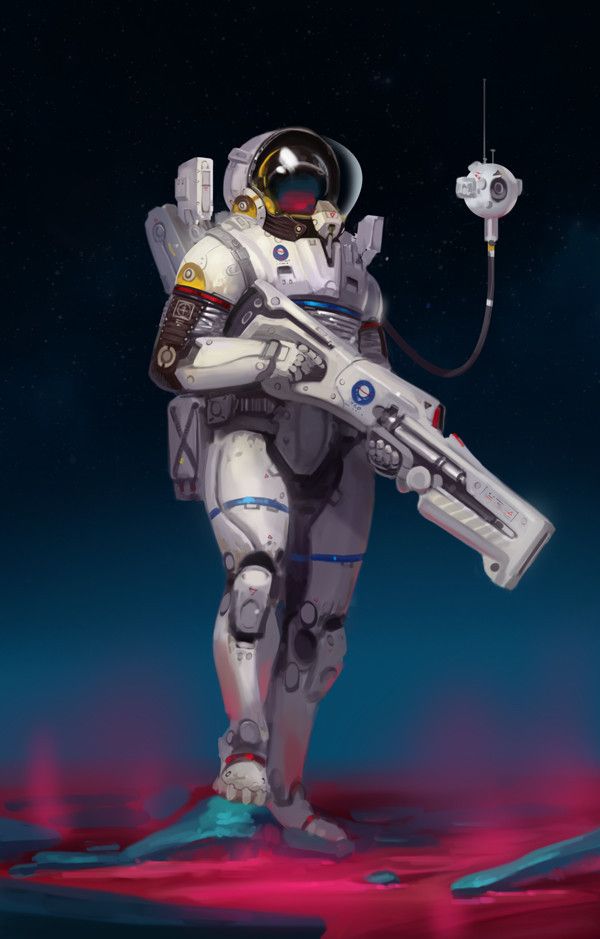 Space soldier with drone assistant, space opera / sci-fi inspiration Drone Design Concept Art, Concept Art Sci Fi, Space Soldier, Sci Fi Armor, Farming Guide, Silver Snake Bracelet, Arte Peculiar, Sci-fi Armor, Drone Design