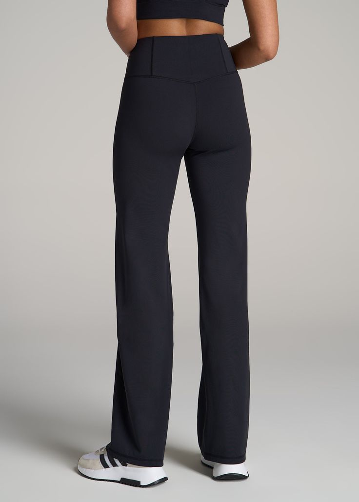 Find Your Balance: Wide-Leg Tall Pants for Women Style + Functionality = The Perfect Pair Our Balance Wide-Leg Tall Women's Pants are here to redefine casual and active wear for ladies over 5'9". With a perfect blend of polyester and spandex, these pants offer stretch, comfort, and style, all while ensuring they keep their shape, wash after wash. The high-rise fit and hidden pocket feature combine practicality with sleek design, making them your go-to for everything from yoga to brunch.• High-ri Cute Work Pants, Pants For Tall Women, 2024 Wardrobe, Teacher Fits, Scrubs Dress, Find Your Balance, Work Pants Women, Women In Black, Tall Pants