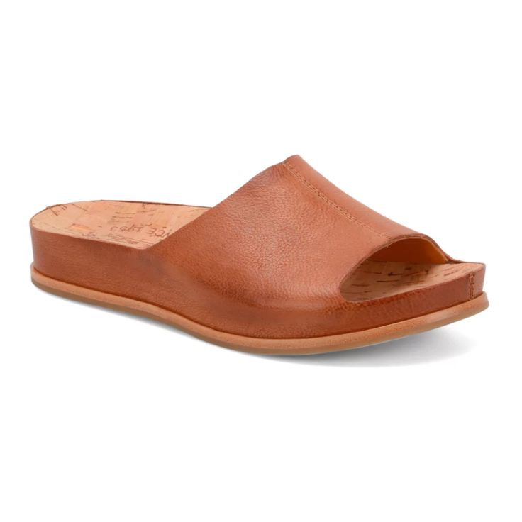 Kork-Ease® Tutsi Leather Slides | Orvis Leather Slides With Ortholite Insole For Outdoor, Comfortable Brown Slides With Arch Support, Casual Slides With Cushioned Footbed For Travel, Casual Travel Slides With Cushioned Footbed, Casual Slides For Travel With Cushioned Footbed, Brown Slides With Ortholite Insole And Round Toe, Modern Slides With Removable Insole For Everyday, Leather Slides With Round Toe For Outdoor, Brown Outdoor Slides With Arch Support