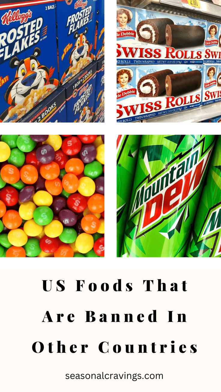 Making smart food choices should be easier! Unfortunately, many American foods contain chemicals and additives that are known to cause diseases and health conditions. Here are some foods that have been banned in other countries but are still the norm in the US. Food With No Preservatives, Food Chemicals To Avoid, Banned Foods In Other Countries, Food Banned In Other Countries, Toxic Food Ingredients, Foods That Are Bad For You, Food Ingredients To Avoid, Non Bioengineered Food List, Foods Banned In Europe