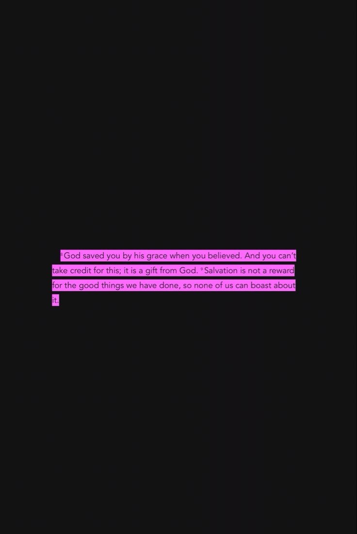 the text is written in pink on a black background