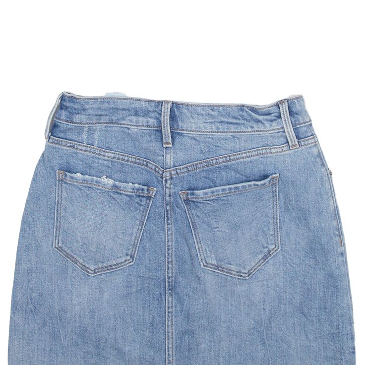 Item is in good used condition. >Size: S >Waist: 28" >Length: 16" Fitted Distressed Medium Wash Mini Skirt, Dark Wash Denim Mid-rise Mini Skirt, Mid-rise Dark Wash Denim Mini Skirt, Dark Wash Mid-rise Denim Mini Skirt, Mid-rise Washed Denim Blue Skirt, Distressed Dark Wash Cutoff Denim Skirt, Dark Wash Distressed Cutoff Denim Skirt, Washed Blue Denim Skirt With Frayed Hem, Cutoff Denim Mini Skirt In Dark Wash