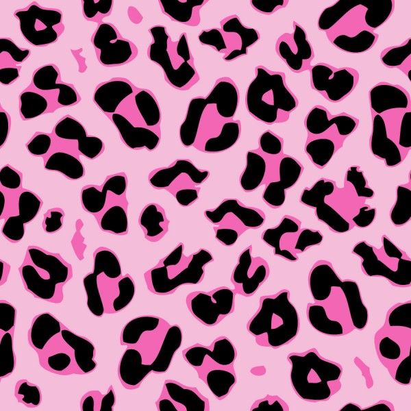 a pink and black leopard print background